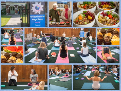International Yoga Day in Brighton… Friends Meeting House 16/06/18